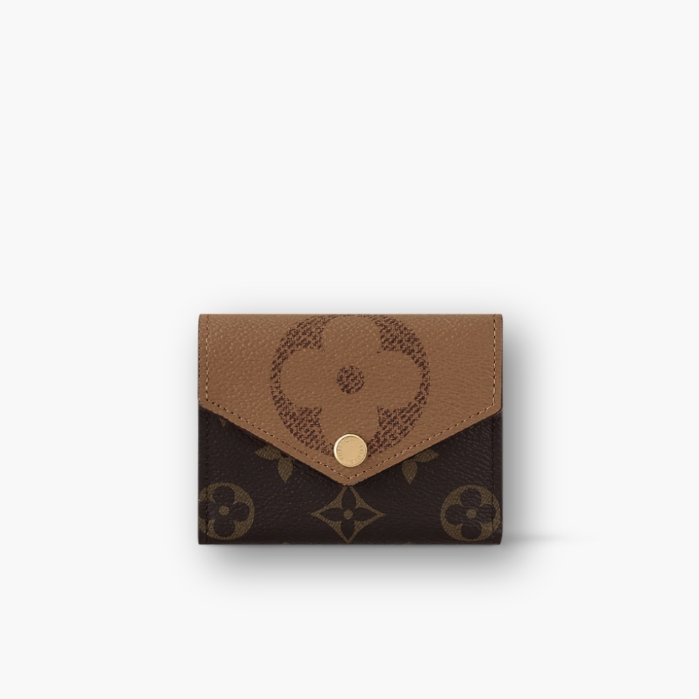 Louis Vuitton Zoe Wallet Monogram Brown 9Cm M80725