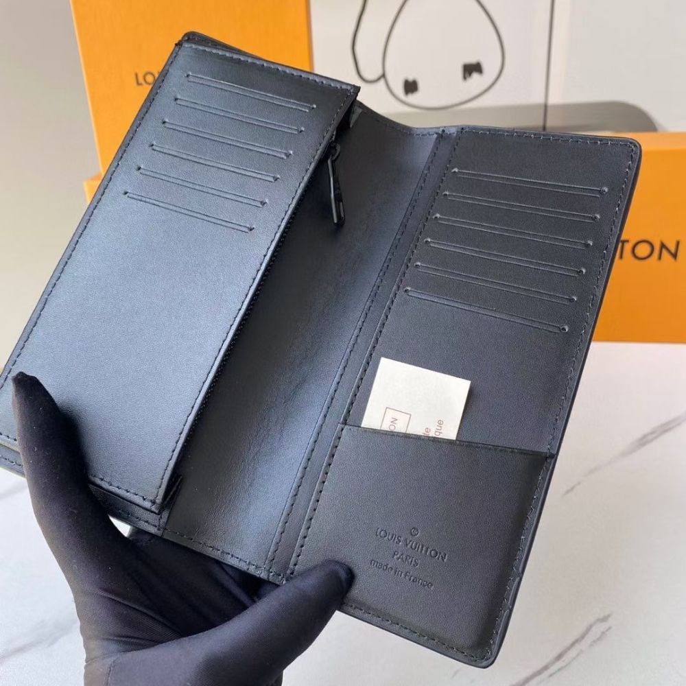 Louis Vuitton Brazza Wallet Black 19Cm M62900 - Image 7