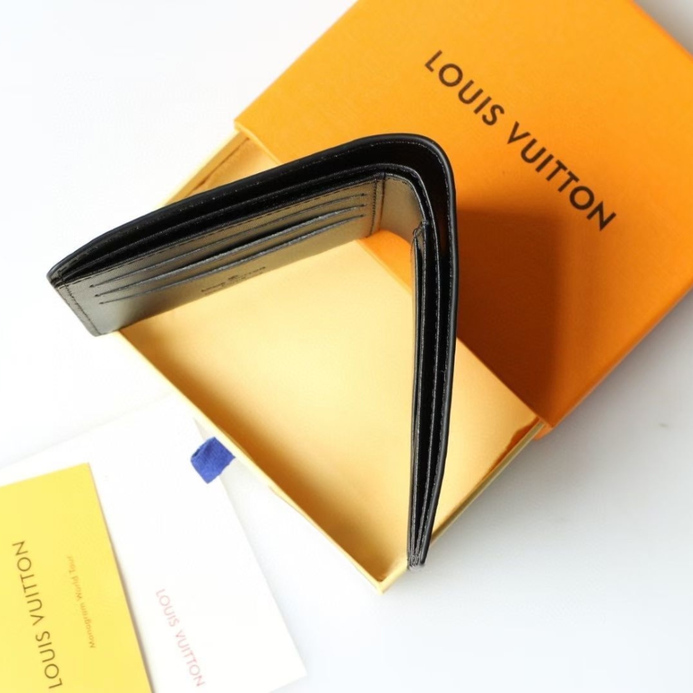 Louis Vuitton Multiple Wallet Black 11Cm M62901 - Image 4