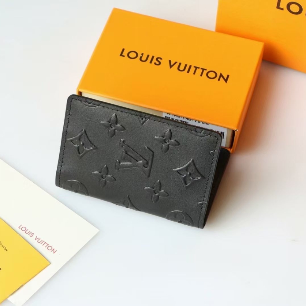 Louis Vuitton Pocket Organizer Wallet Black 11Cm M62899 - Image 2