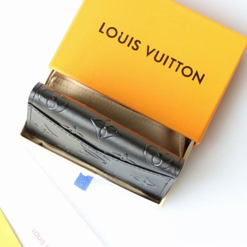 Louis Vuitton Pocket Organizer Wallet Black 11Cm M62899 - Image 5