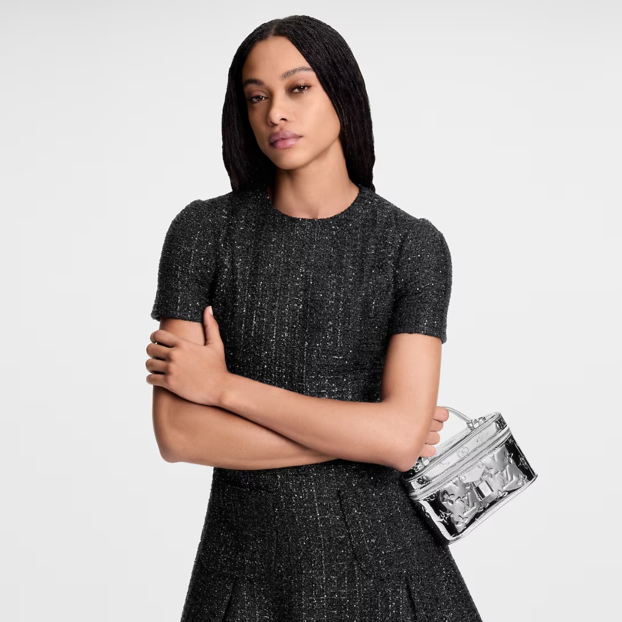 Louis Vuitton Vanity Chain Pouch Silver 19Cm M26097 - Image 9