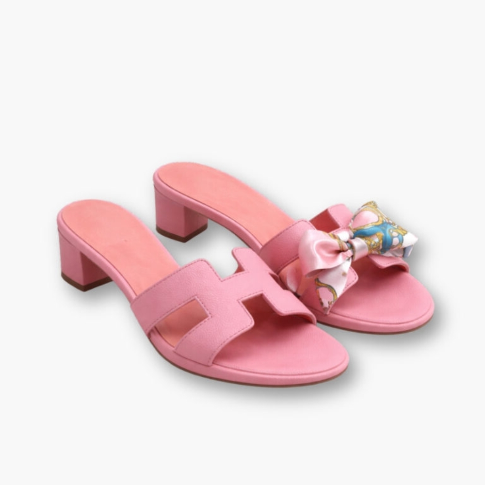 Hermes Oasis Sandal Dark Pink