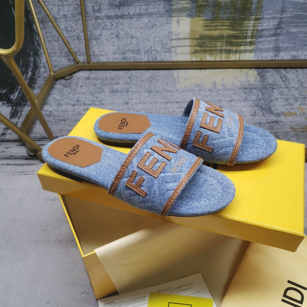 Alternative view of Fendi Signature Denim Light Blue 8R8092AOLIF1KOO