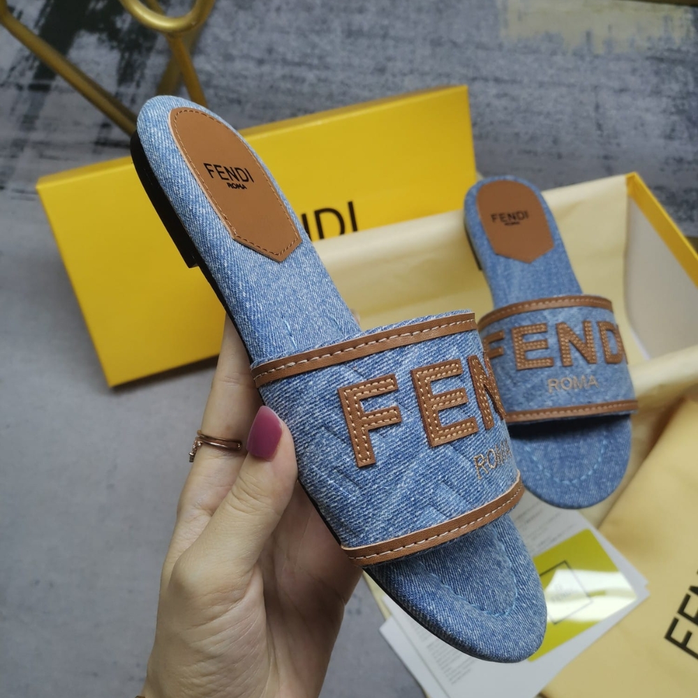 Fendi Signature Denim Light Blue 8R8092AOLIF1KOO - Image 3