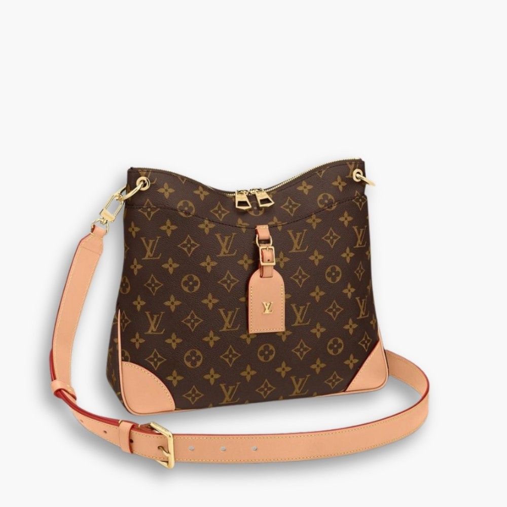 Louis Vuitton Odéon MM Monogram Canvas Brown 31Cm M45355