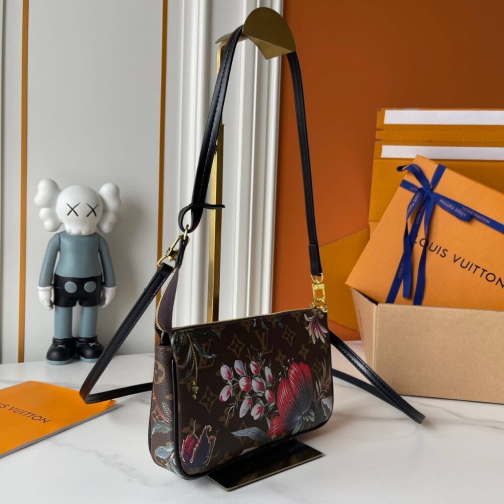 Louis Vuitton Pochette Accessoires Monogram Ebene 22cm M29148 - Image 3