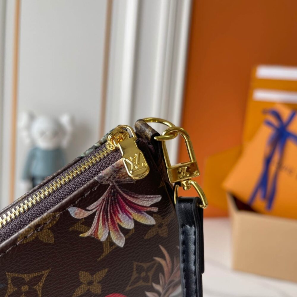 Louis Vuitton Pochette Accessoires Monogram Ebene 22cm M29148 - Image 7