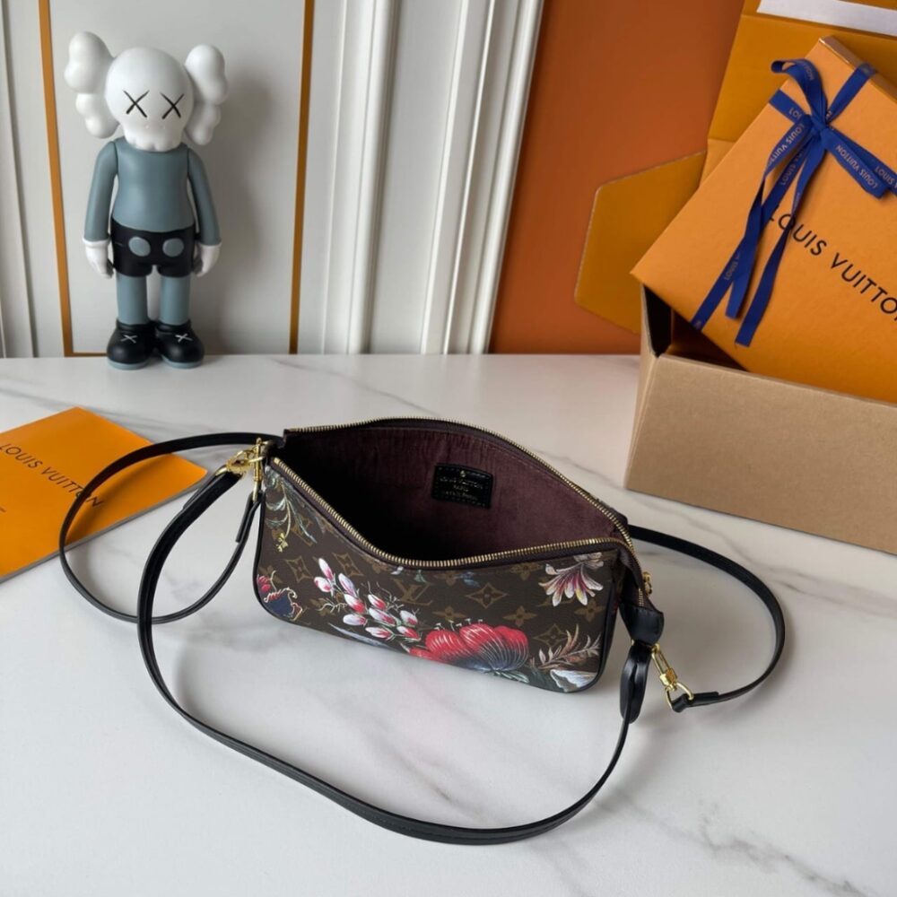 Louis Vuitton Pochette Accessoires Monogram Ebene 22cm M29148 - Image 9