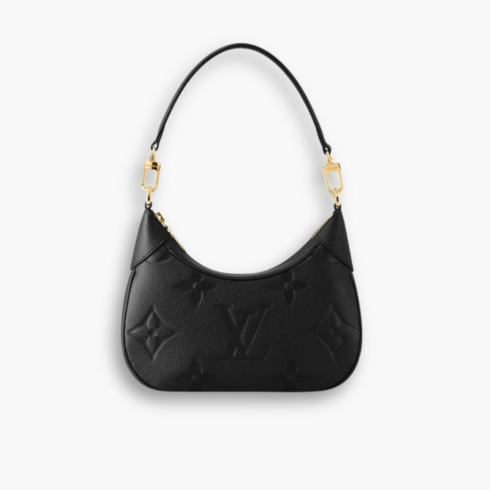 Louis Vuitton Bagatelle Bag Monogram Empreinte Black 24cm M46002