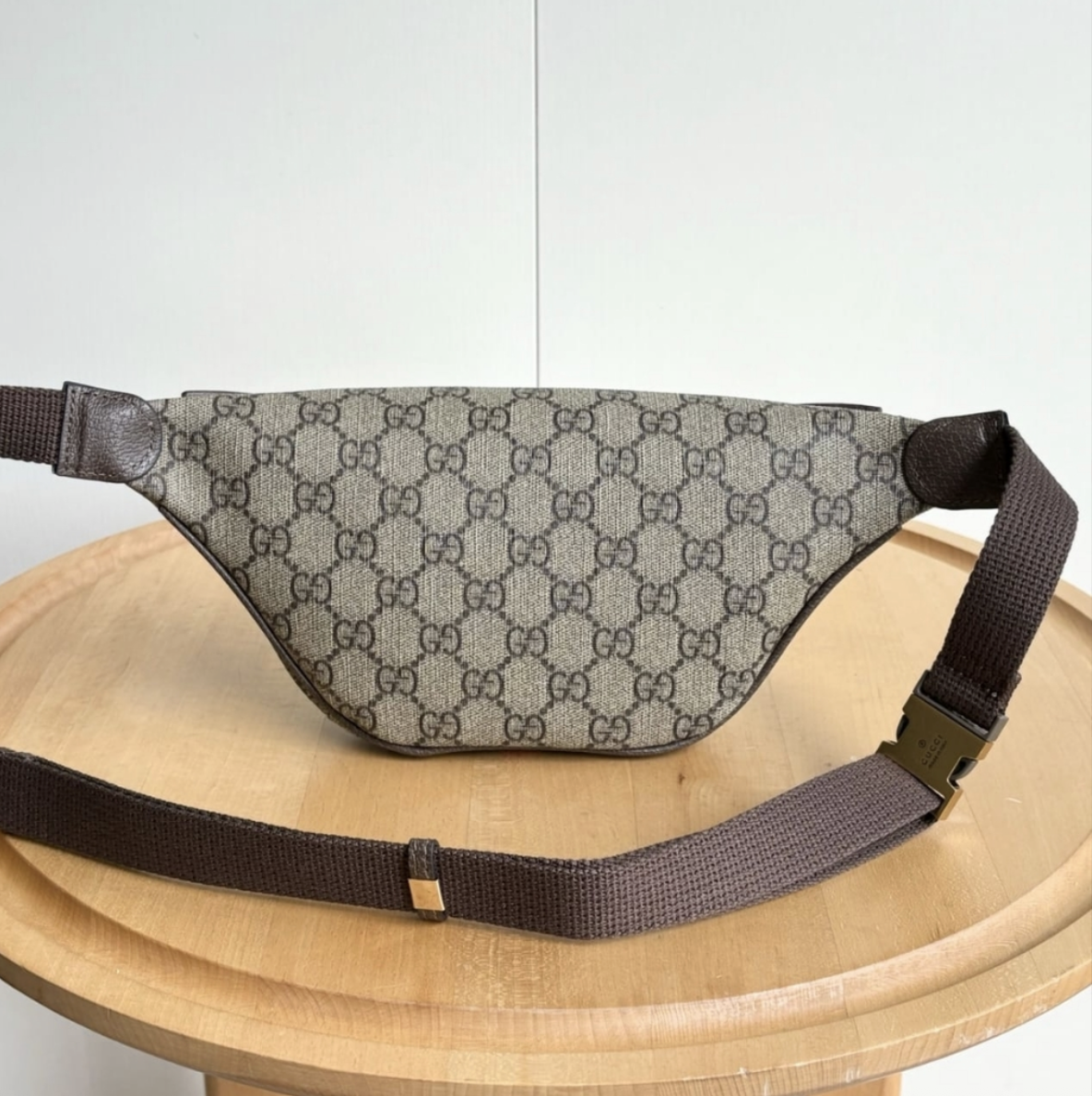 Gucci Ophidia Small Belt Bag Beige And Dark Brown 30Cm 839106 FAEOF 9745 - Image 6