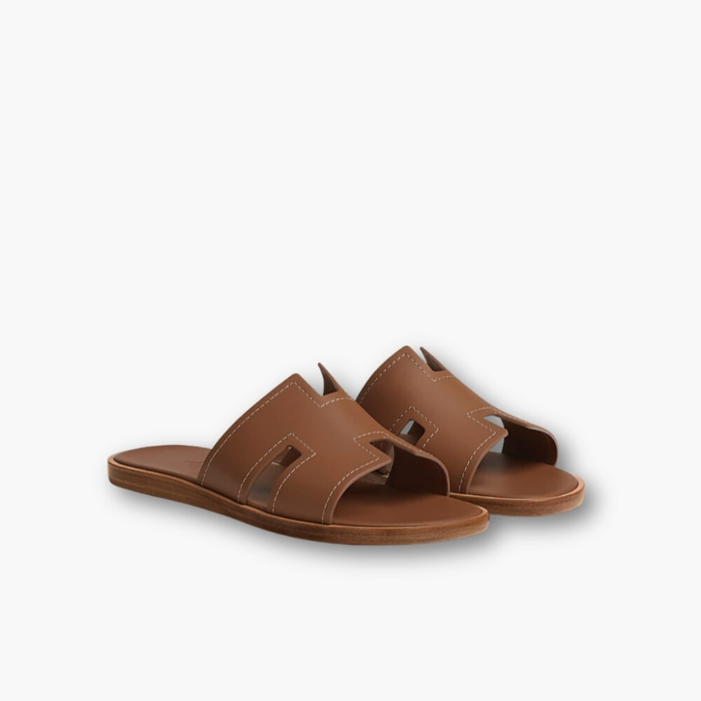 Hermes Izmir Sandal Brown H221826ZHA3415