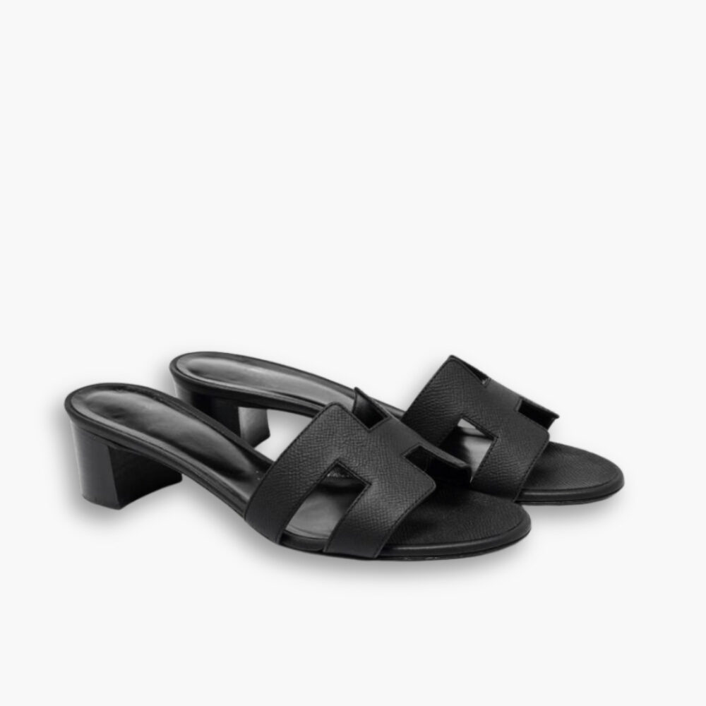 Hermes Oasis Sandal Black