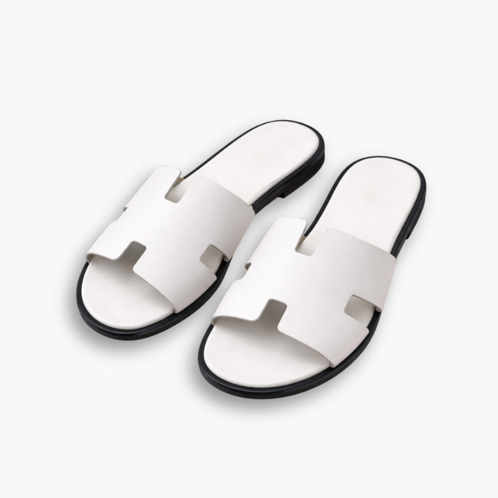 Hermes Izmir Sandal White H041141ZH02400