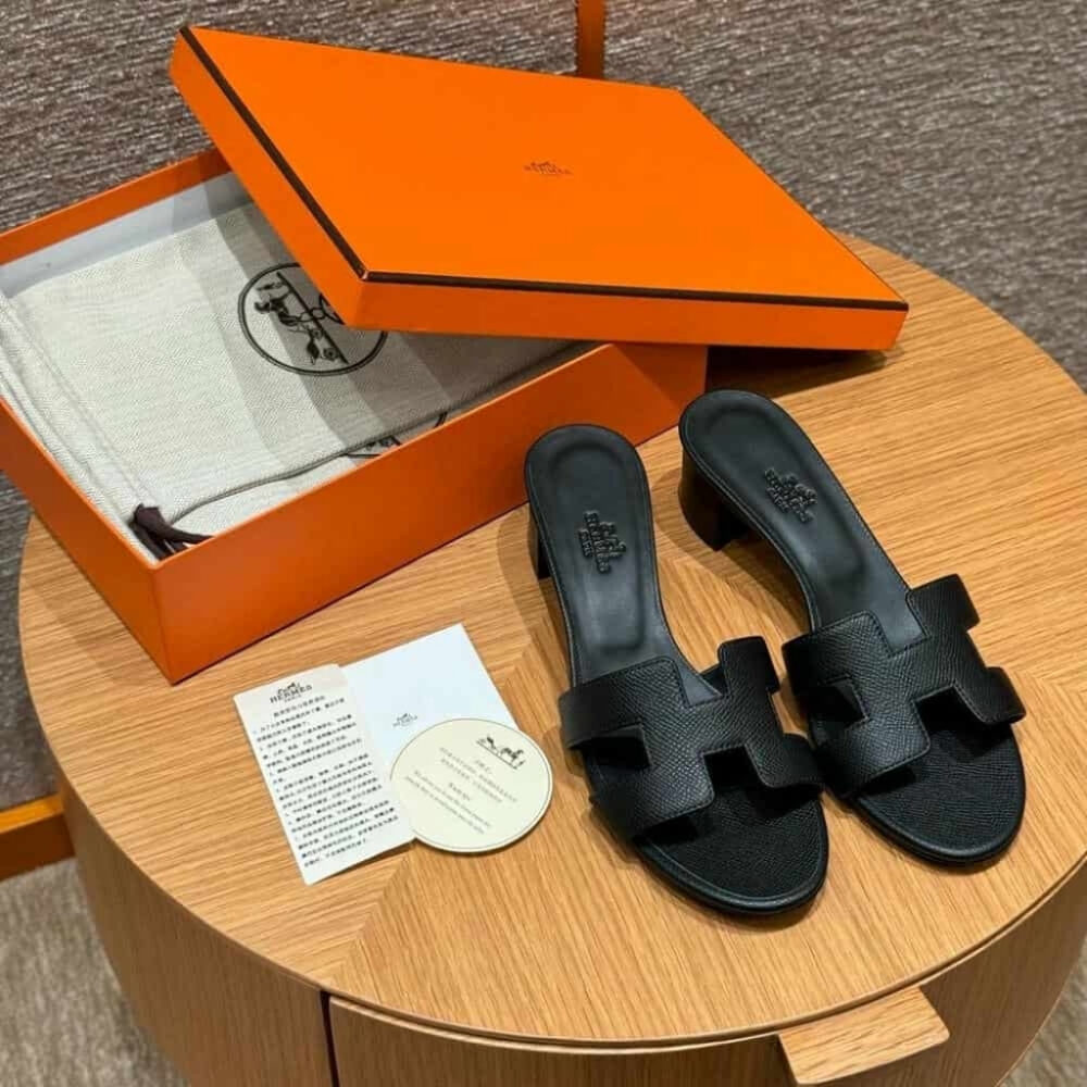 Alternative view of Hermes Oasis Sandal Black