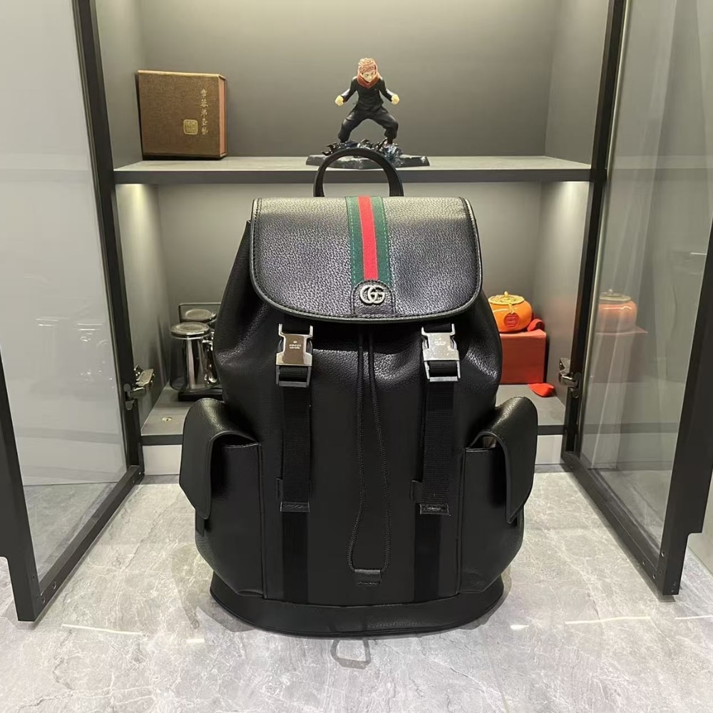 Alternative view of Gucci Ophidia Large Backpack Black 46Cm 839110 AAE6I 1071