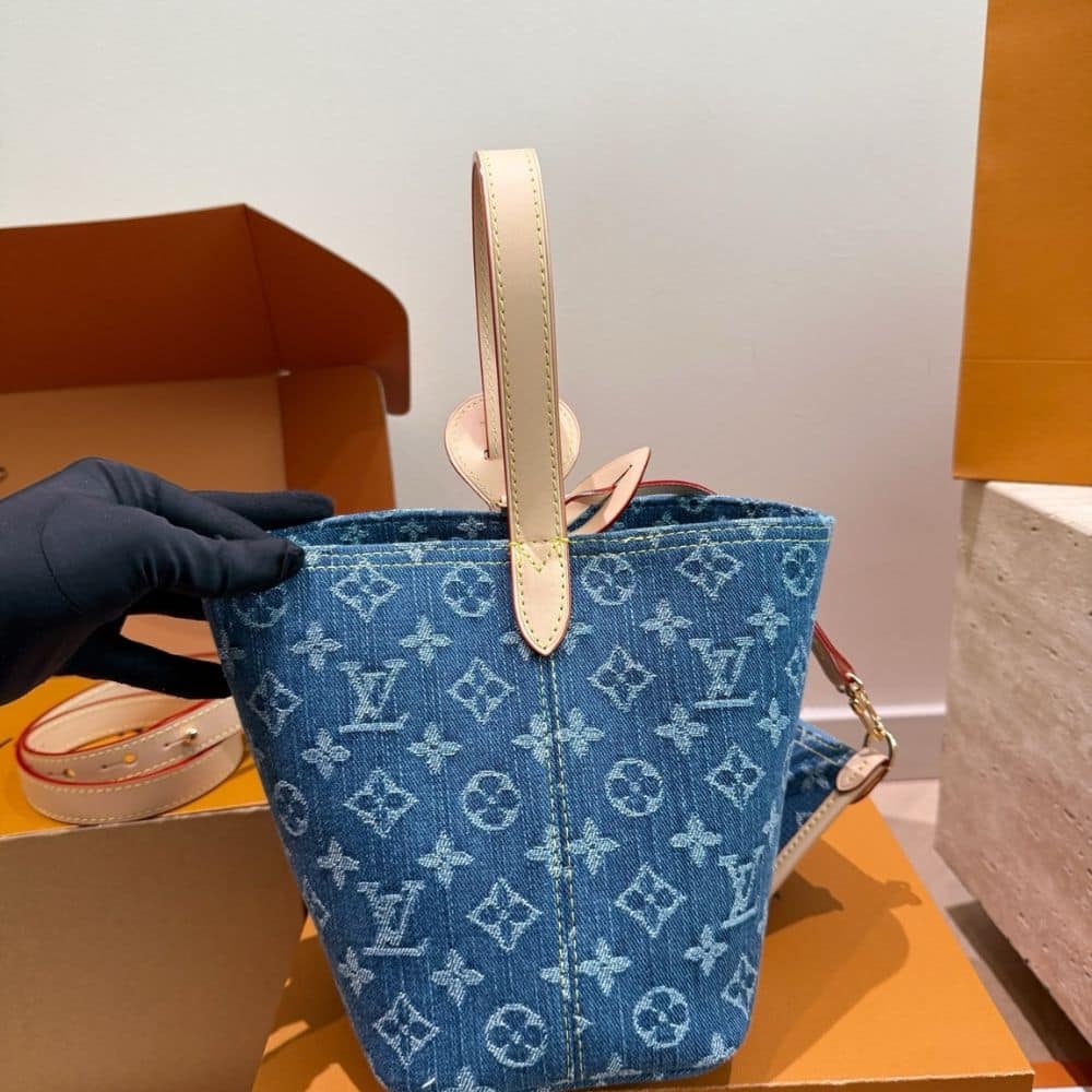 Alternative view of Louis Vuitton All In BB Denim Blue 18cm M28107