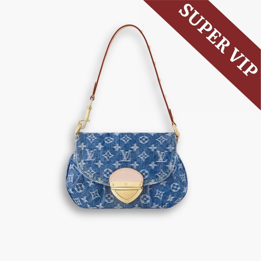 Super Vip 1:1 - Louis Vuitton Sunset Monogram Blue Denim 27Cm M46829