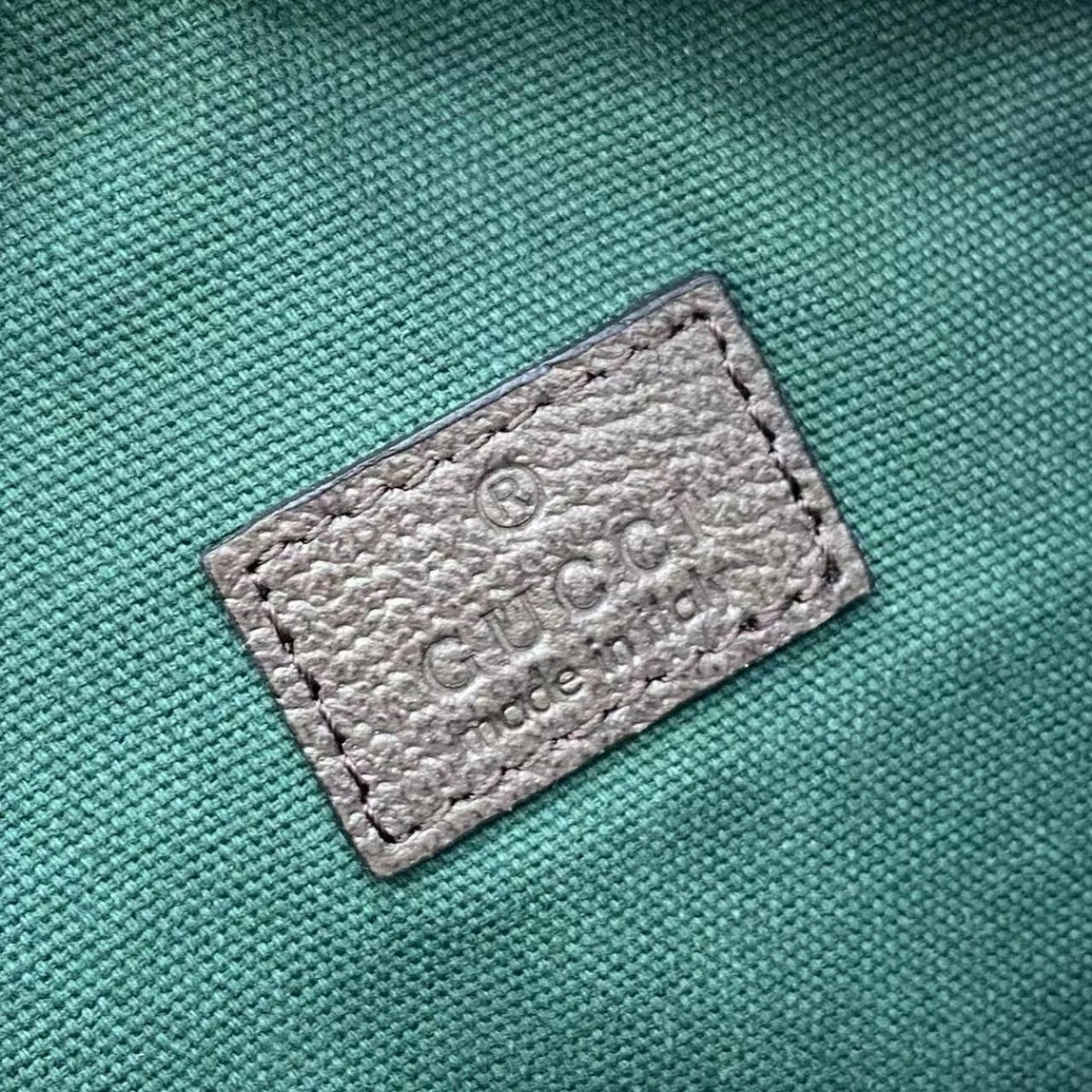 Super Vip 1:1 - Gucci Ophidia Small Belt Bag Beige And Dark Brown 30Cm 839106 FAEOF 9745 - Image 10