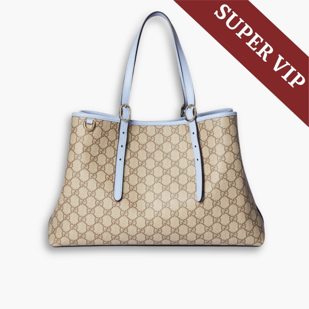 Super Vip 1:1 – Gucci GG Emblem Large Tote Bag 38cm 815213 FAD6L 9862