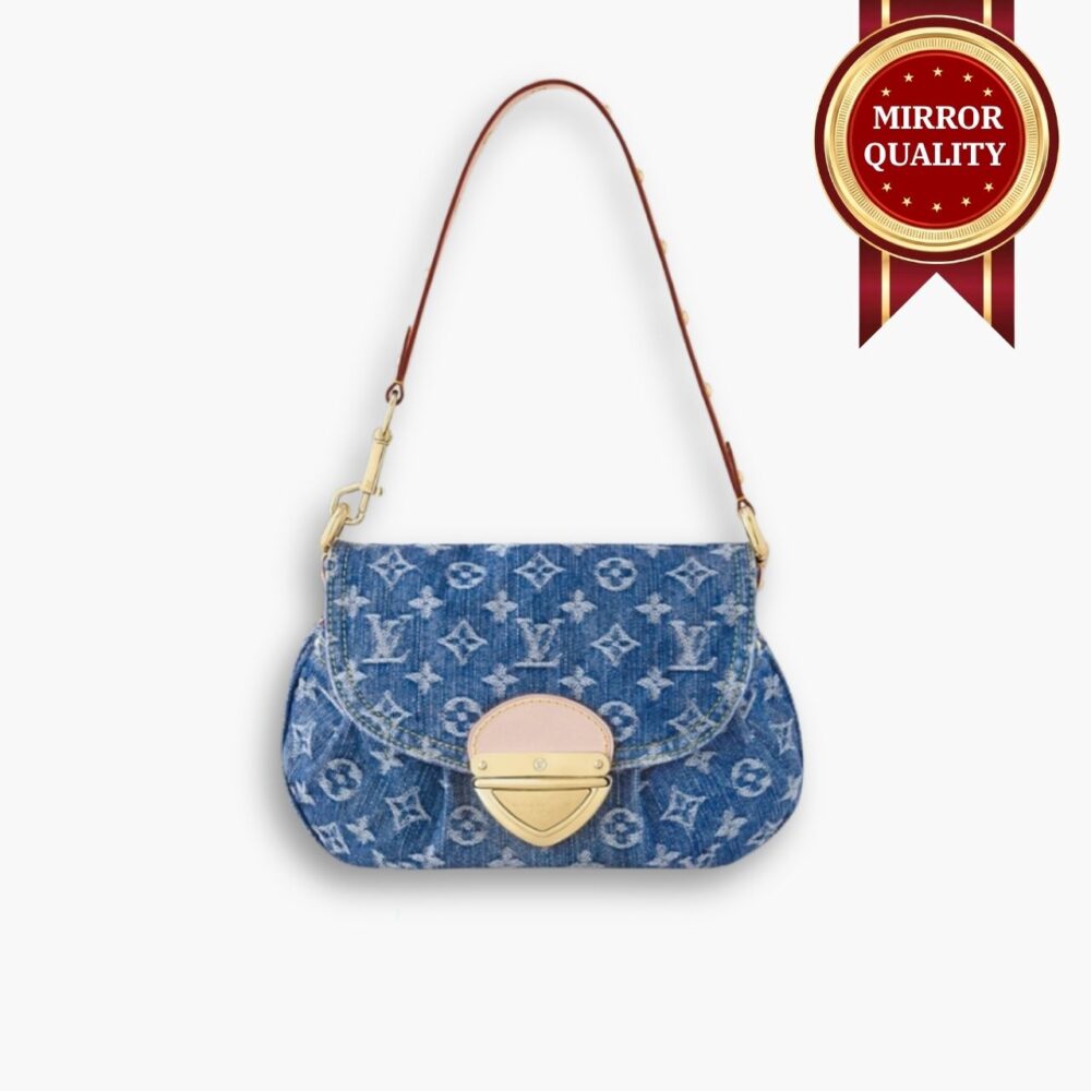 Mirror Quality - Louis Vuitton Sunset Monogram Blue Denim 27Cm M46829