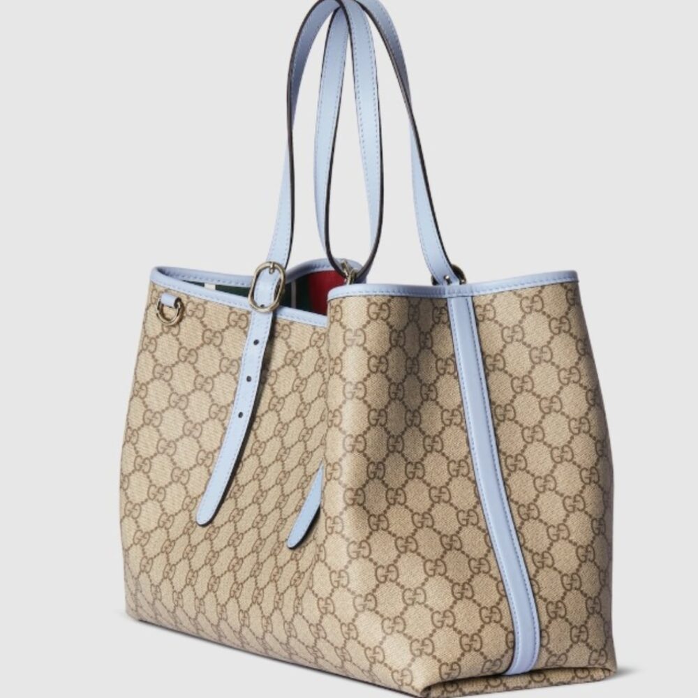 Alternative view of Super Vip 1:1 – Gucci GG Emblem Large Tote Bag 38cm 815213 FAD6L 9862