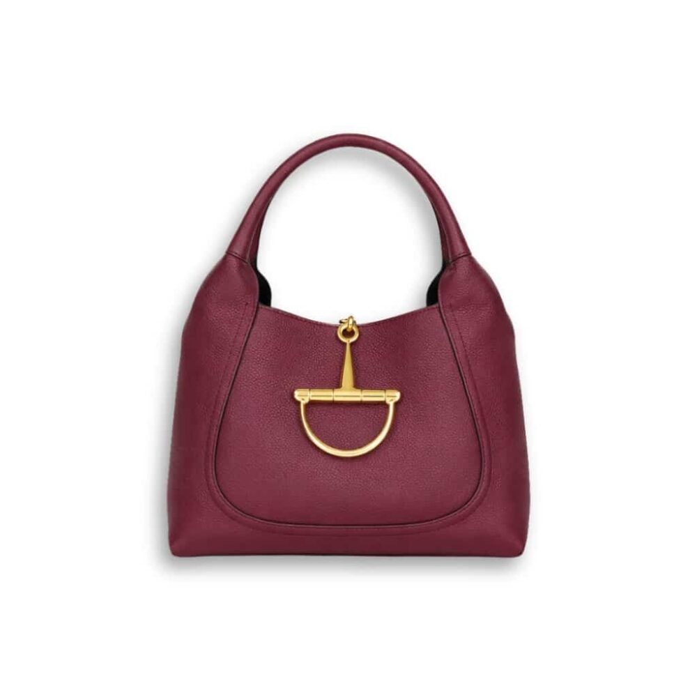 Gucci Softbit Medium Top Handle Bag Rosso Ancora 27Cm 837467 AAEAO 6207