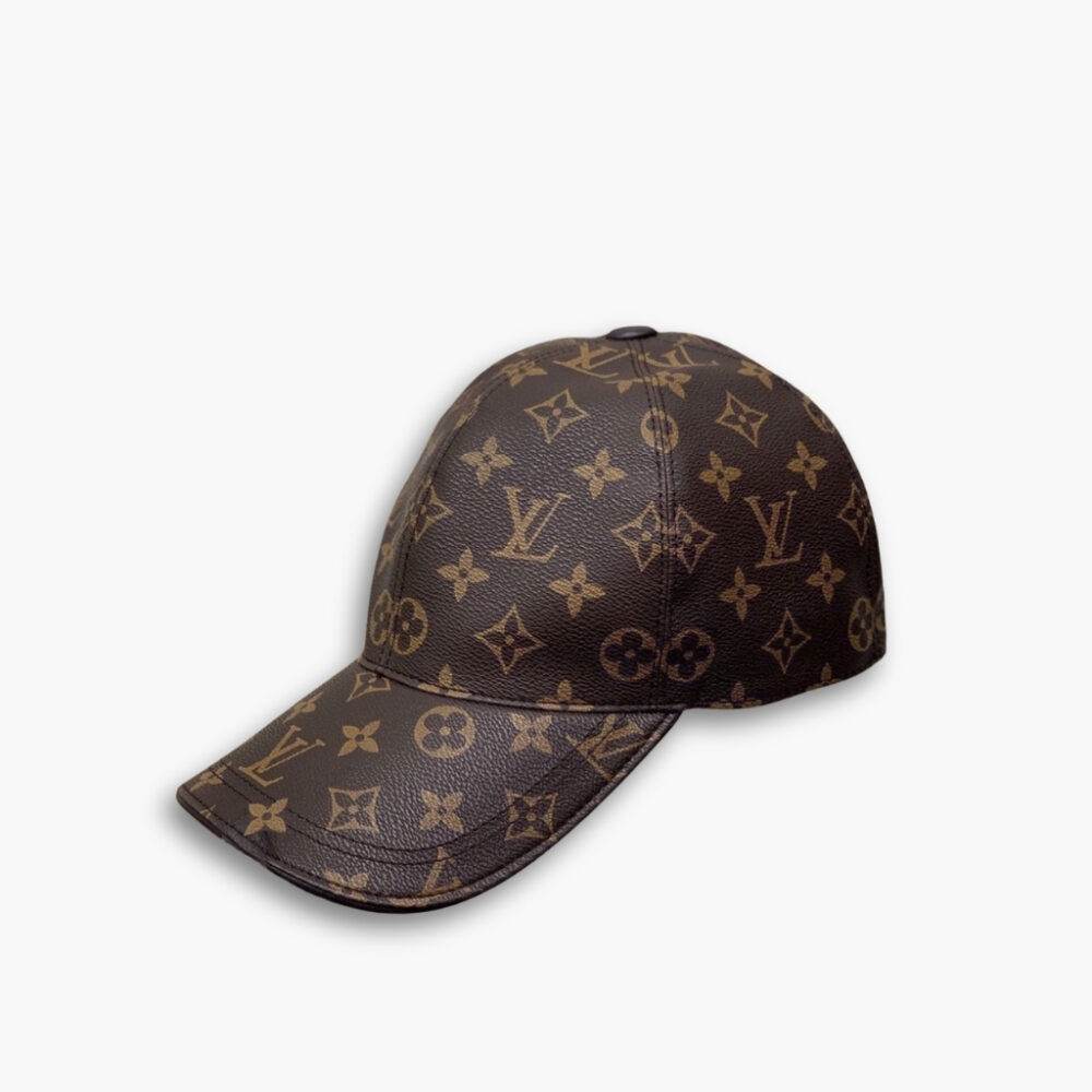 Louis Vuitton Monogram Coated Canvas Cap Brown