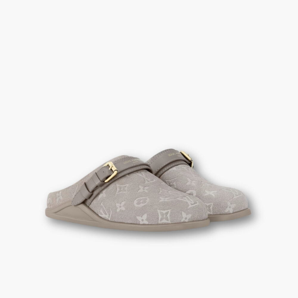 Louis Vuitton To Go Flat Comfort Clog Hazelnut Brown 1AHLVS