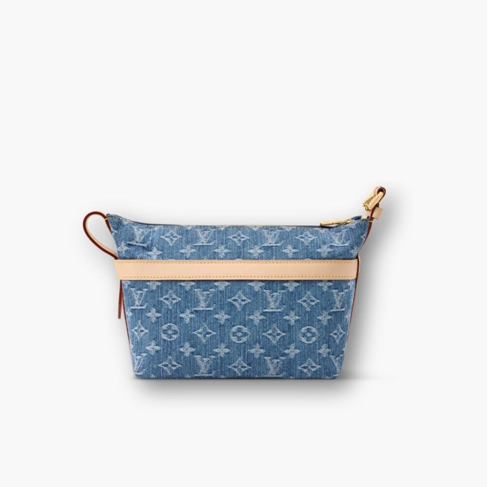 Louis Vuitton Cruiser Toiletry Bag Blue Denim 22Cm M27945