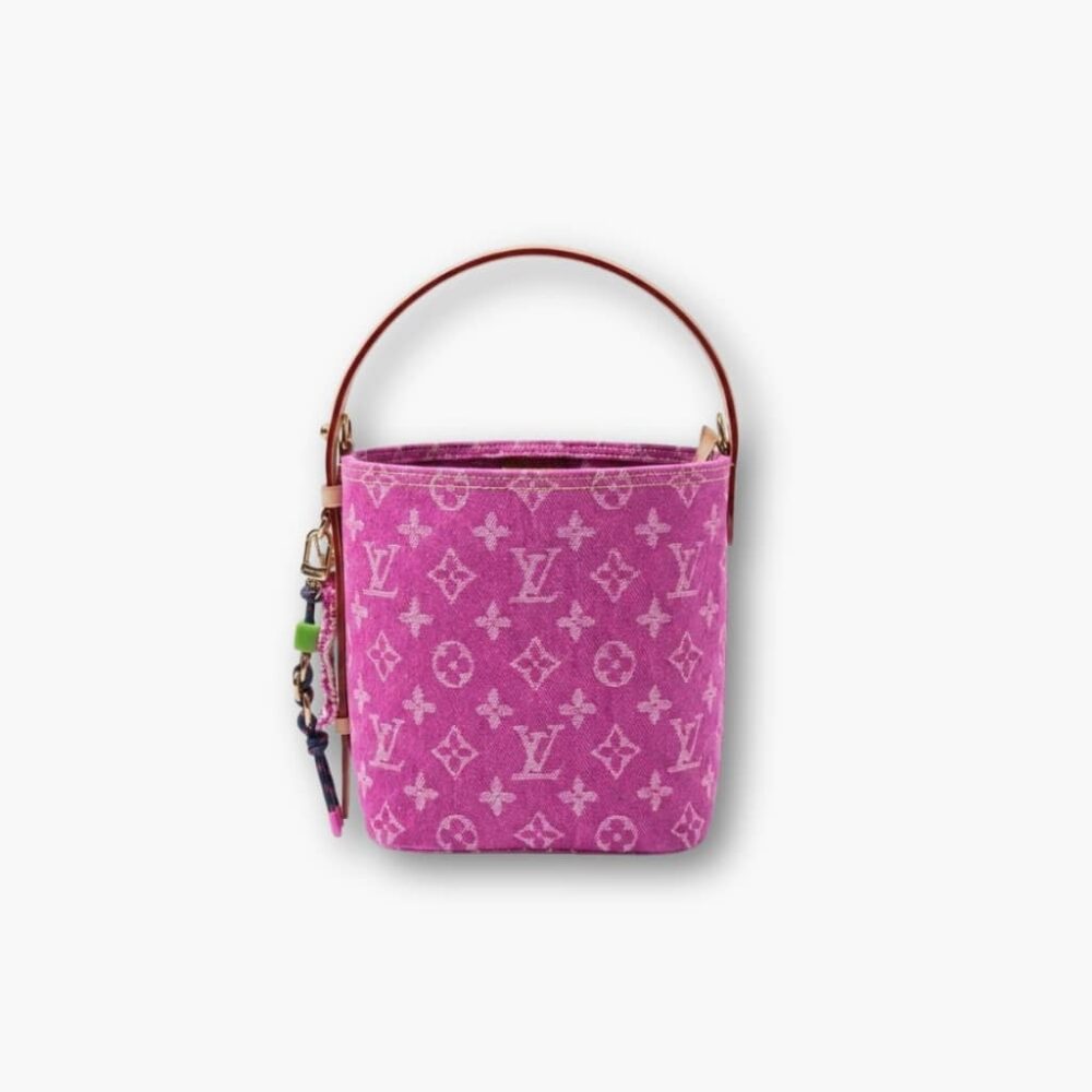 Louis Vuitton All In BB Denim Fuchsia 18cm M27626