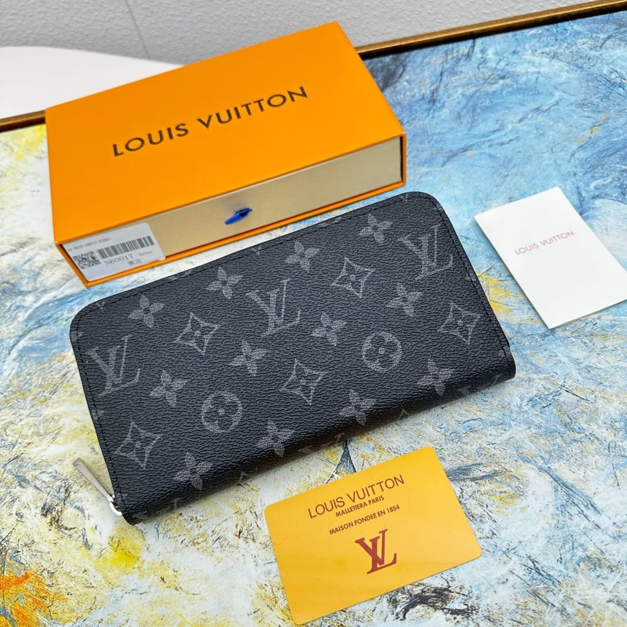 Louis Vuitton LV Zippy Organizer Monogram Black 19Cm M82081 - Image 2