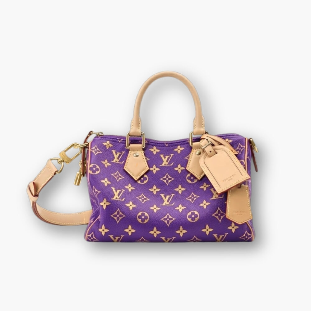 Louis Vuitton Speedy P9 Bandoulière 25 Golden Lotus Purple 25Cm