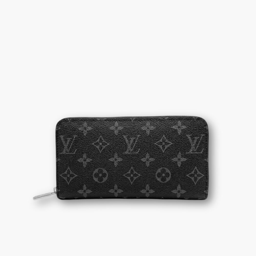 Louis Vuitton LV Zippy Organizer Monogram Black 19Cm M82081