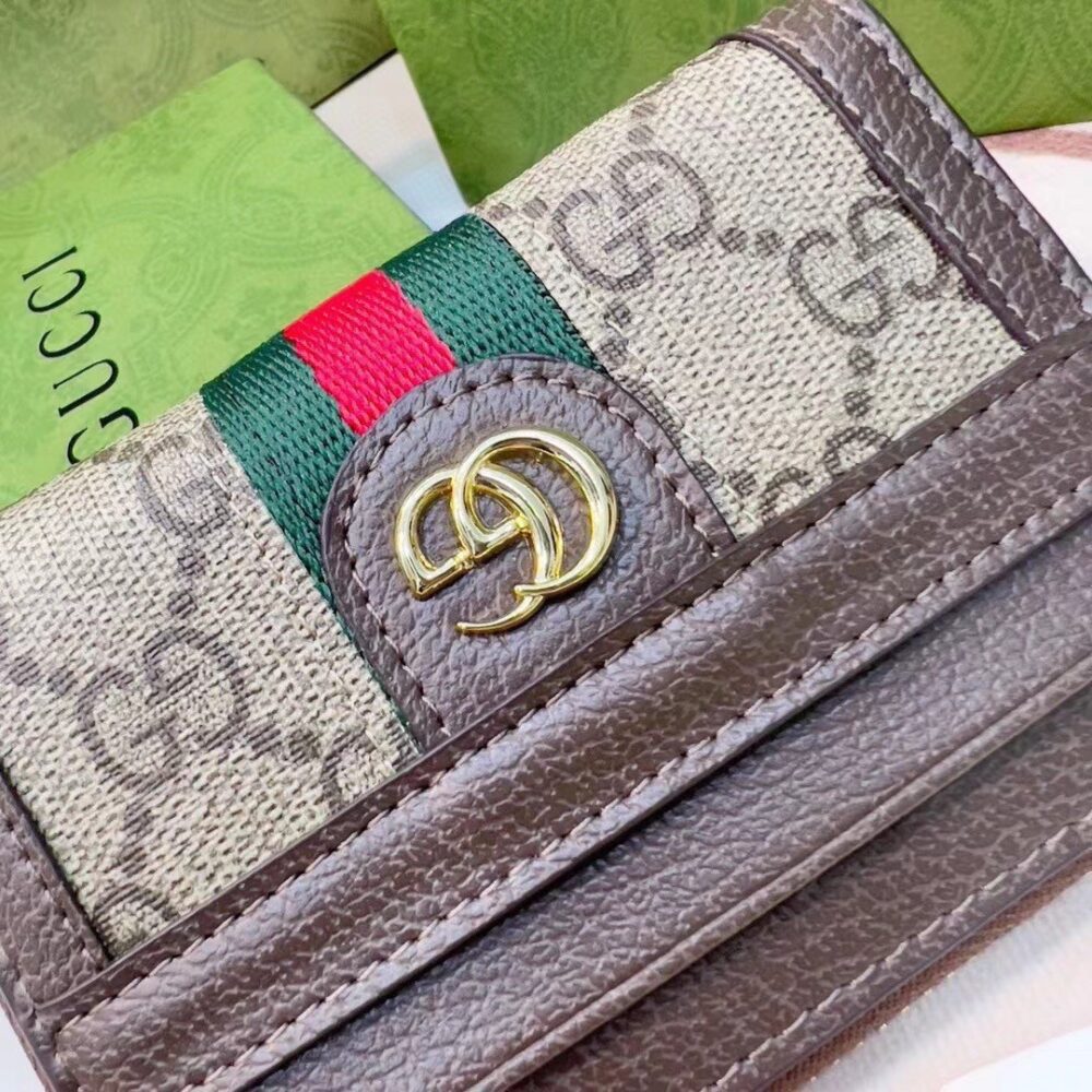 Alternative view of Gucci Ophidia Coin Zip Wallet Brown 12cm 838489FAE0L9746