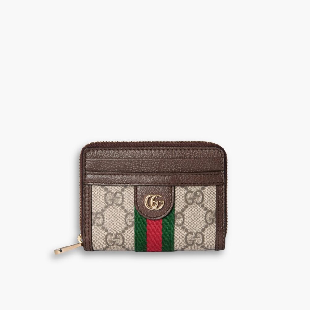 Gucci Ophidia Coin Zip Wallet Brown 12cm 838489FAE0L9746