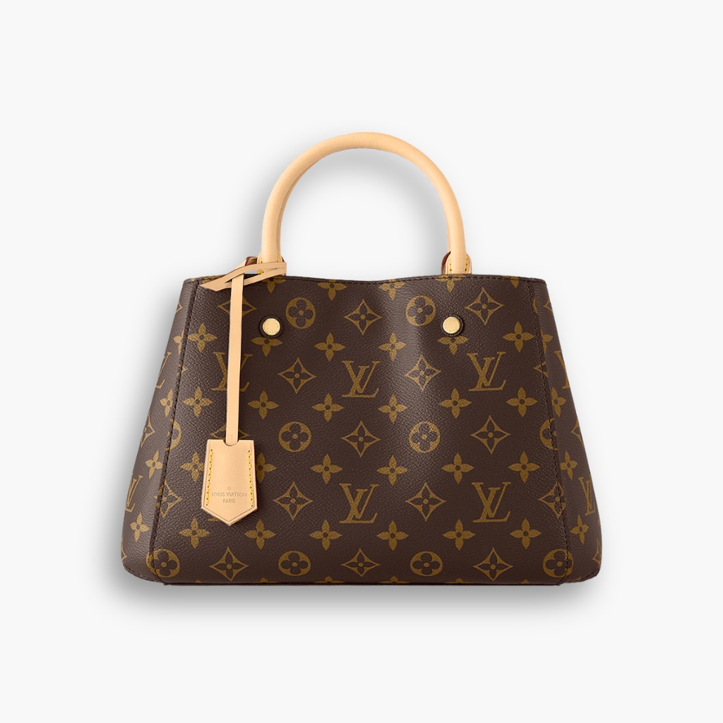 Louis Vuitton Montaigne BB Monogram Canvas Brown 29Cm M41055