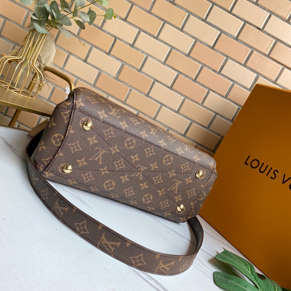 Louis Vuitton Montaigne BB Monogram Canvas Brown 29Cm M41055 - Image 3