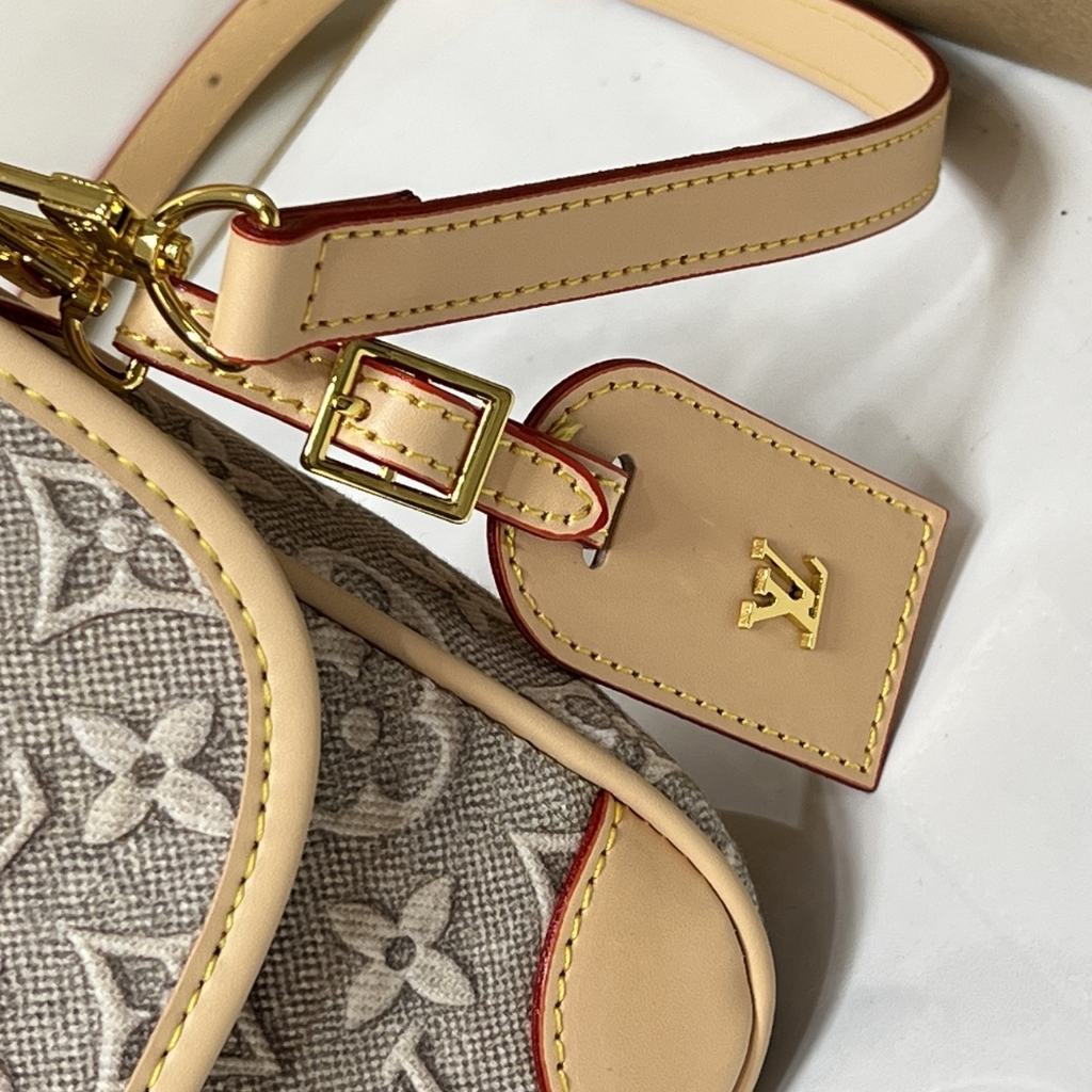Louis Vuitton Diane PM Monogram Emblème Shoulder Bag Gray 24cm M29795 - Image 7
