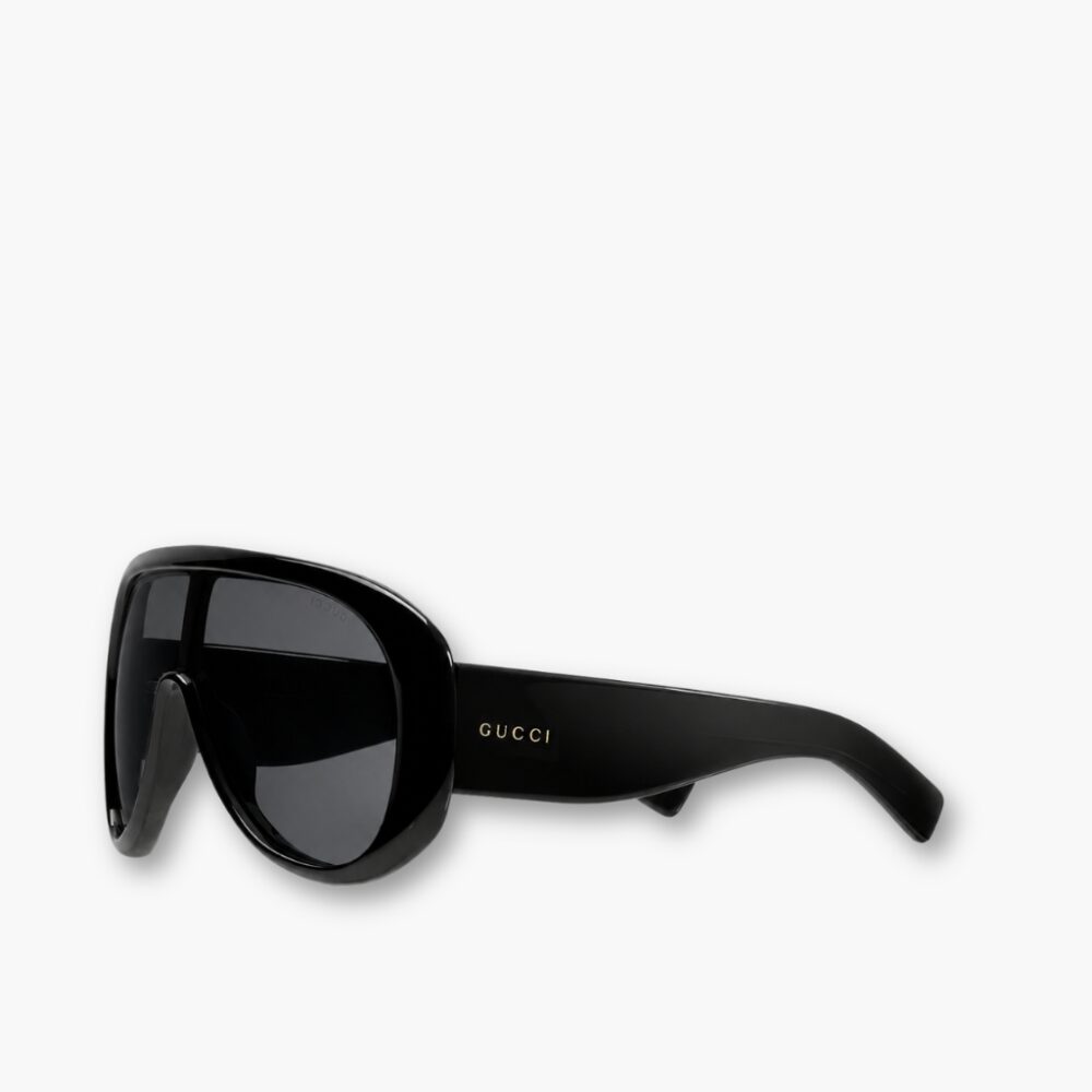 Gucci Rectangular Frame Sunglasses Black