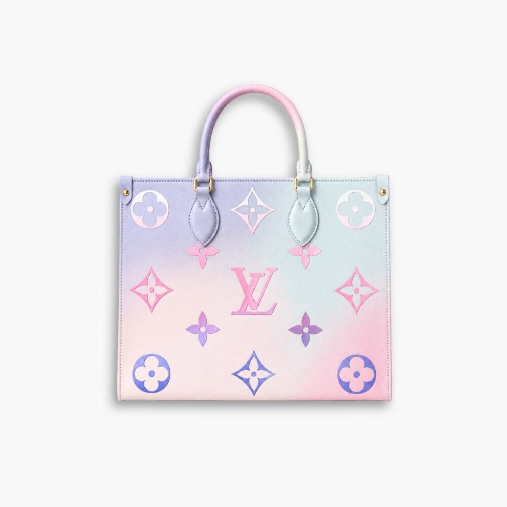 Louis Vuitton OnTheGo MM Monogram Giant Sunrise Pastel 35Cm
